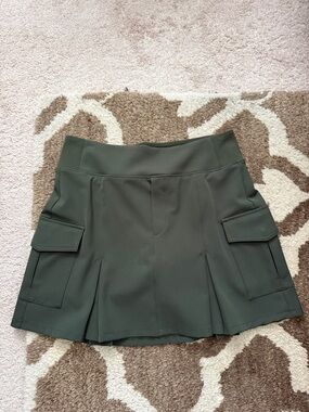 Athleta Olive Green Cargo Skort
